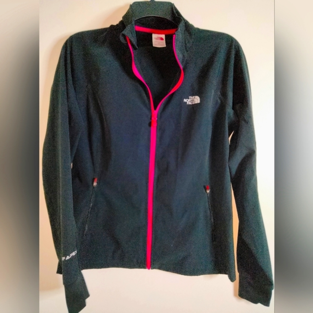 The North Face (Size S) Black Front Zip Lightweight Jacket